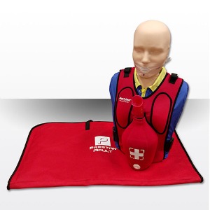[S3039] 프레스탄 고급형 단순형/모니터형 심폐소생술마네킹+기도폐쇄조끼 MY-AFR100/MY-AFR100m /  하임리히/심폐소생술실습훈련 교육용마네킹 응급구조훈련 CPR마네킹