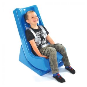 [ABL] 자세지지용 의자+받침대 /플로어시터+피더시트 (Feeder Seat + Floor Sitter) 전체 파랑색상으로출고