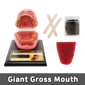 [SY] M79159KO 씹는담배 구강모형 Giant Gross Mouth