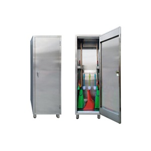 [S3732] ATM-HCD-201 청소도구함 높은형 (단문)(450X500X1900) 청소함 청소도구보관 청소도구걸이대