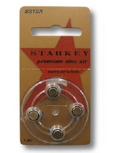 스타키(Starkey) S312A-4  보청기건전지 [1박스 40ea(7000)]｜보청기베터리 보청기용베터리