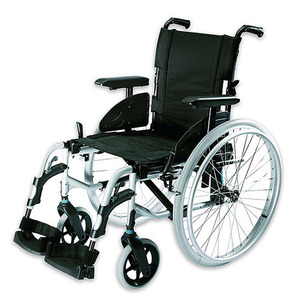 인바케어 액션투 Action2 알루미늄휠체어 (시트깊이 조절가능, 다리받침스윙아웃, 16.2kg) 고급휠체어 수동휠체어 접이식휠체어 장애인휠체어