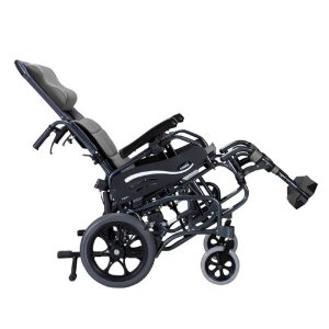 [장애인보조기기]VIP-515 틸트형휠체어 체중분산 틸팅휠체어(바퀴14) / 리클라이닝 장애인보장구 리클라인휠체어 수동휠체어 침대휠체어
