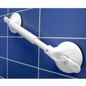 [ABL] 길이조절형 흡착식 안전손잡이 (독일 모밸리) 비고정식 압축손잡이 유리문 타일 화장실
