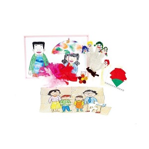 [S3816] 미술활동 2.나와가족 DEB6547 새교육과정 표현활동 아동교육 체험활동 유아교육 유치원교재 방과후
