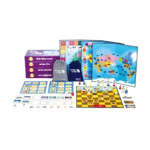 [S3816] 놀이중심보드게임[9주제]세계여러나라 EDA6066-9 문화 도서 언어공부 학습교재